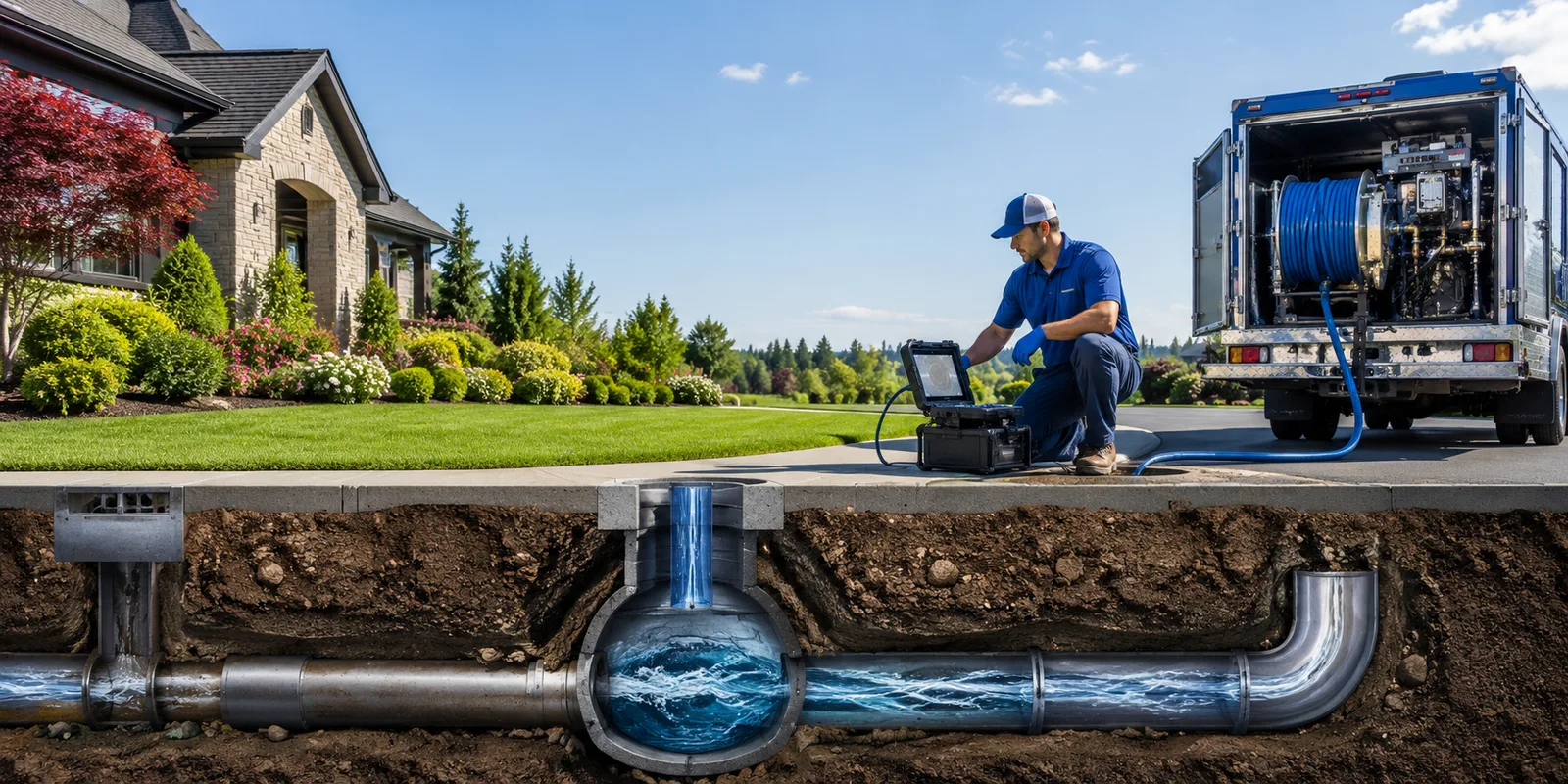 Drainage restoration information for Niotaze, KS